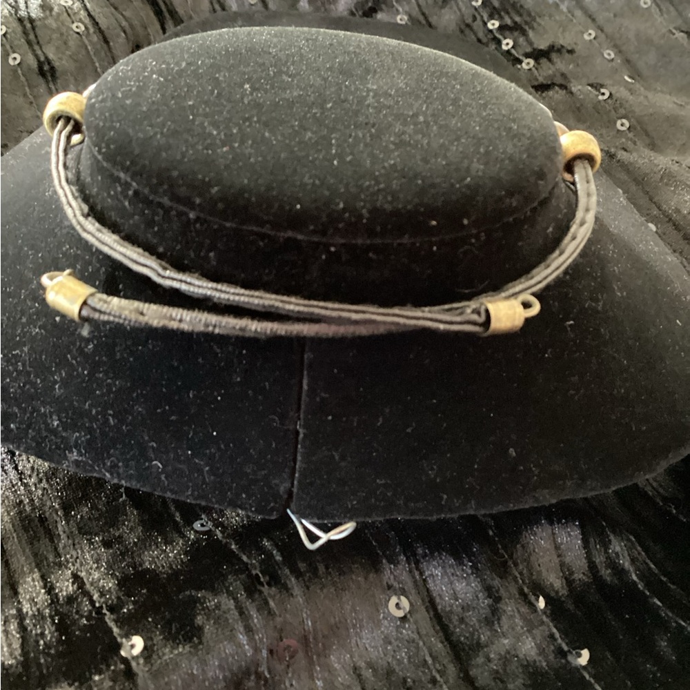 Gold and Brown Statement Necklace with Circular Pendants - Picture 4 of 4